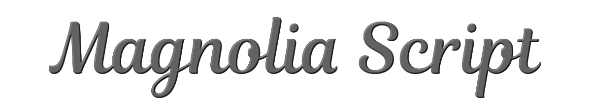 Magnolia Script 