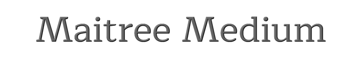 Maitree Medium 