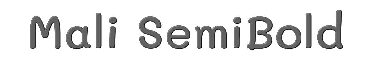 Mali SemiBold 