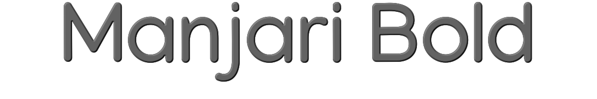 Manjari Bold 
