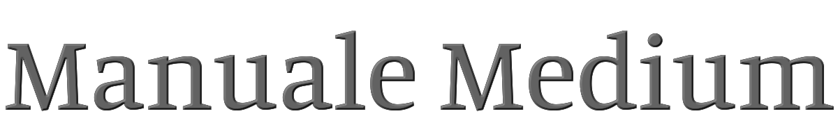 Manuale Medium 