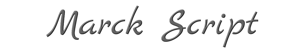 Marck Script 