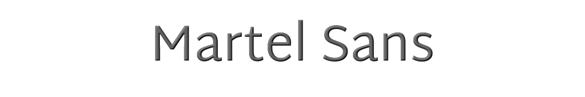 Martel Sans 