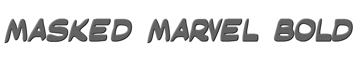 Masked Marvel Bold 