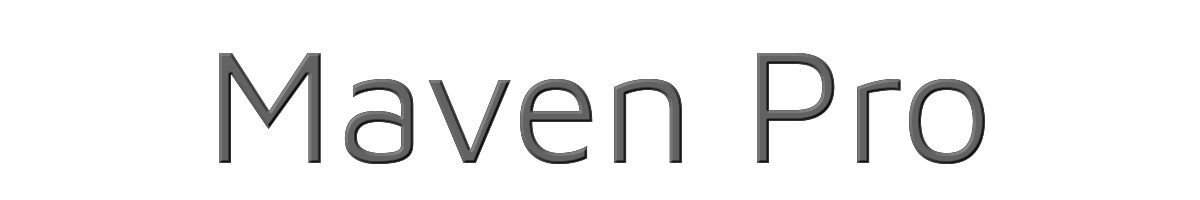 Maven Pro 