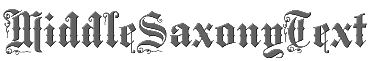 MiddleSaxonyText 