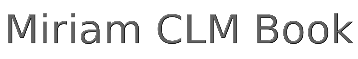 Miriam CLM Book 