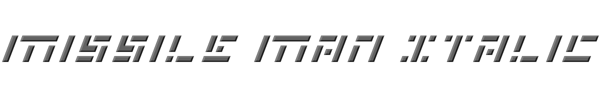 Missile Man Italic 