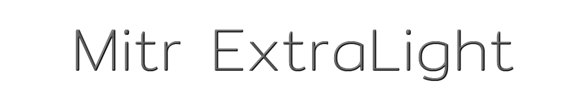 Mitr ExtraLight 
