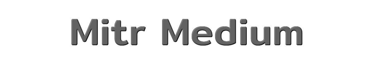 Mitr Medium 