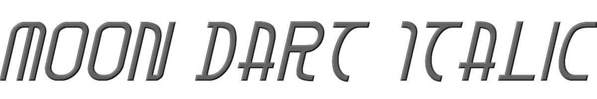 Moon Dart Italic 