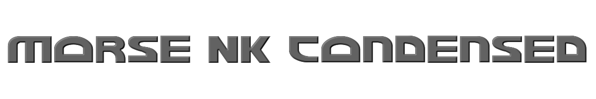 Morse NK Condensed 