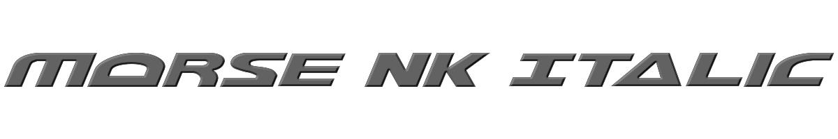 Morse NK Italic 