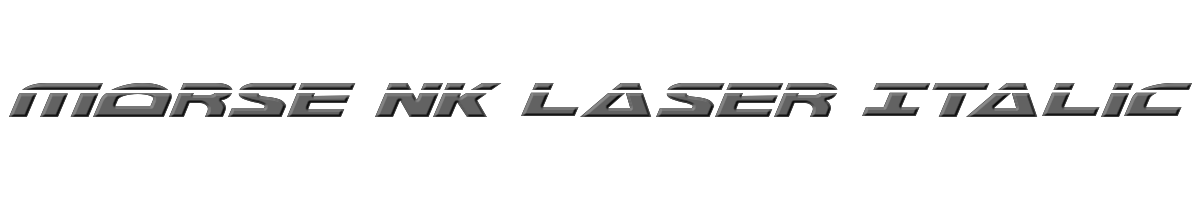 Morse NK Laser Italic 
