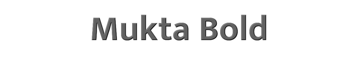 Mukta Bold 