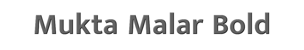 Mukta Malar Bold 