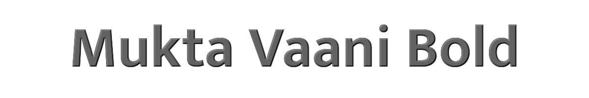 Mukta Vaani Bold 