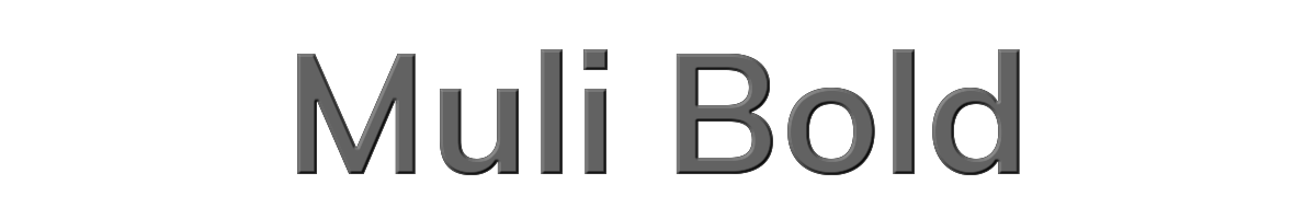 Muli Bold 