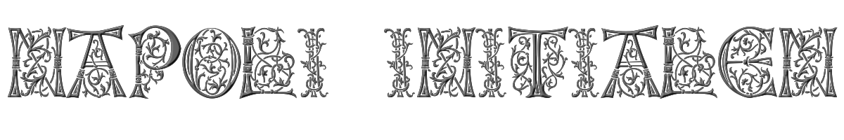 Napoli Initialen 