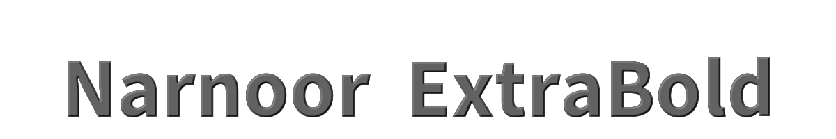 Narnoor ExtraBold 