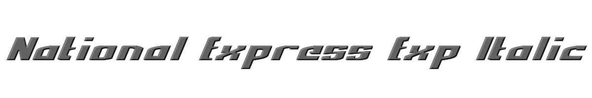 National Express Exp Italic 