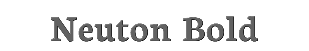 Neuton Bold 