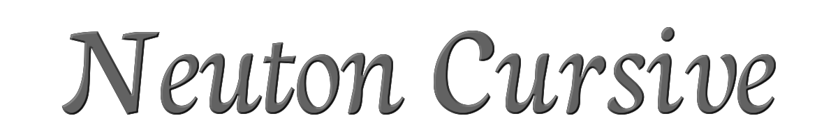 Neuton Cursive 