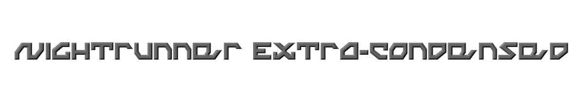 Nightrunner Extra-Condensed 