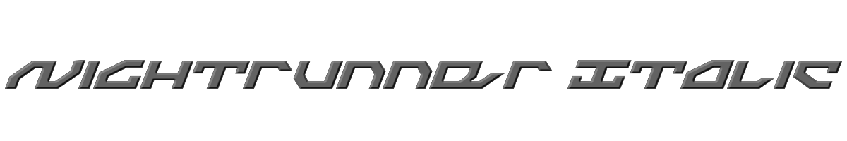 Nightrunner Italic 