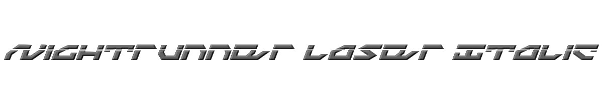 Nightrunner Laser Italic 
