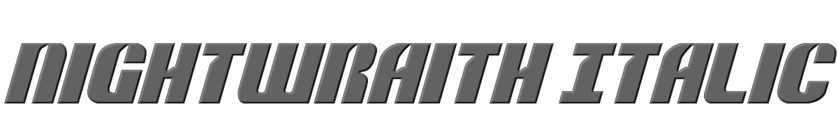 Nightwraith Italic 
