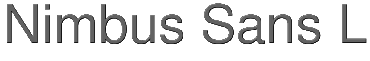 Nimbus Sans L 