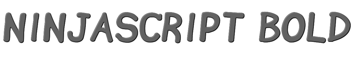 Ninjascript Bold 