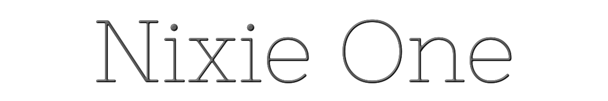 Nixie One 