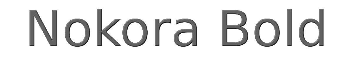 Nokora Bold 