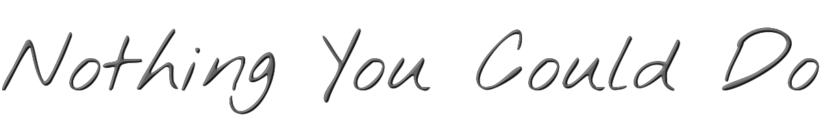 Nothing You Could Do 