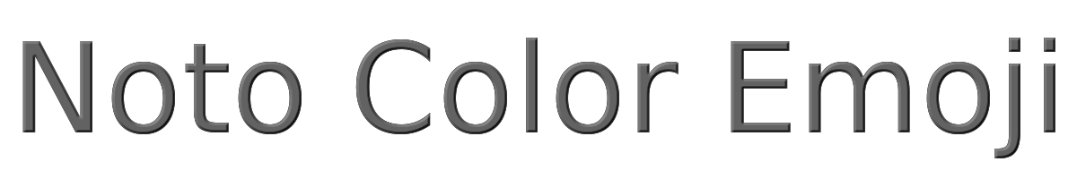 Noto Color Emoji 