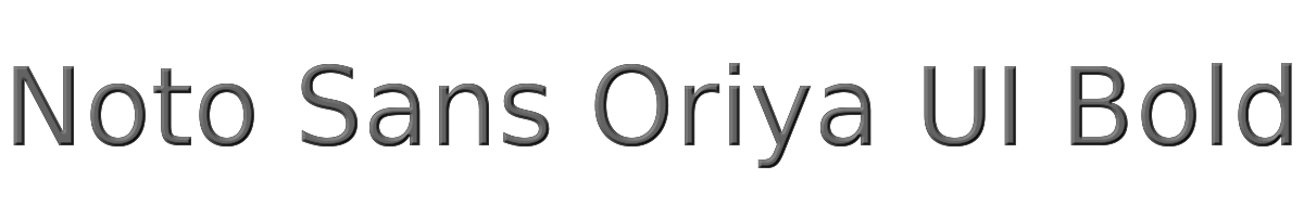 Noto Sans Oriya UI Bold 