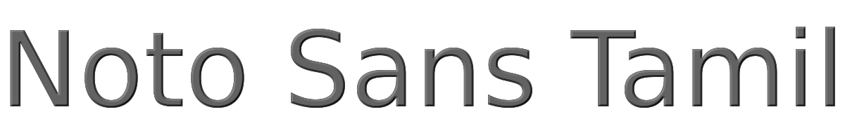 Noto Sans Tamil 