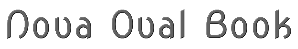 Nova Oval Book 