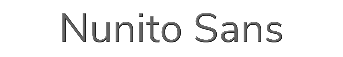 Nunito Sans 