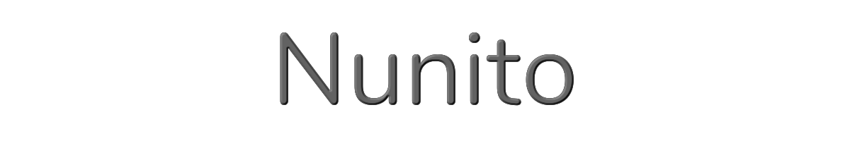 Nunito 