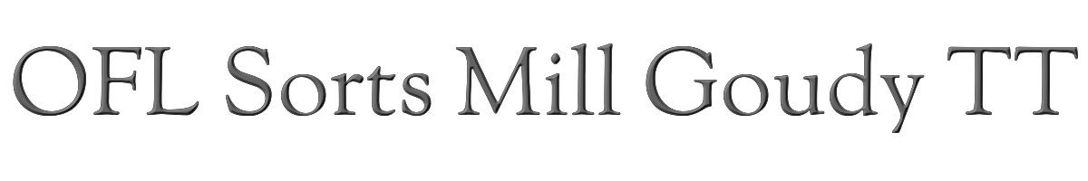 OFL Sorts Mill Goudy TT 