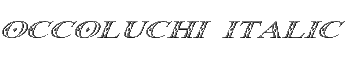Occoluchi Italic 