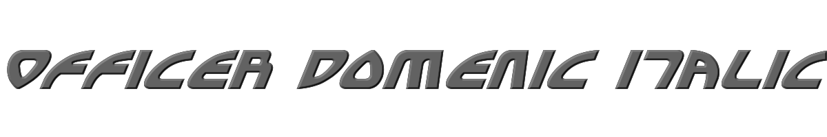 Officer Domenic Italic 