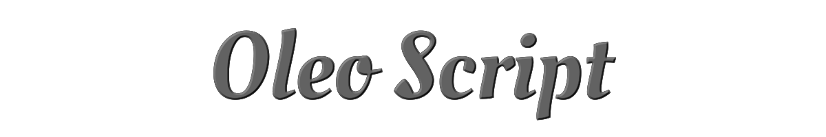 Oleo Script 