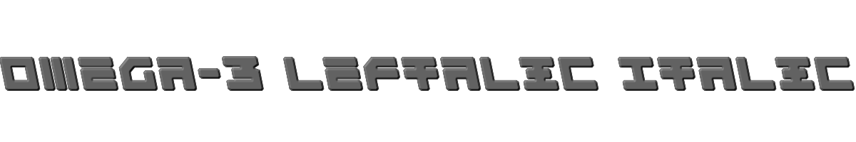 Omega-3 Leftalic Italic 