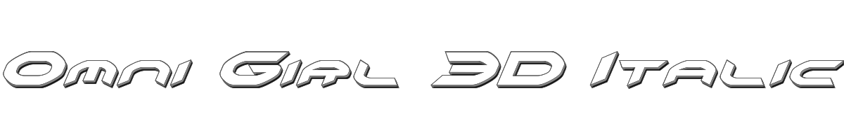 Omni Girl 3D Italic 
