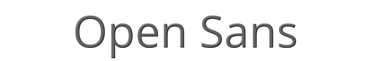 Open Sans 