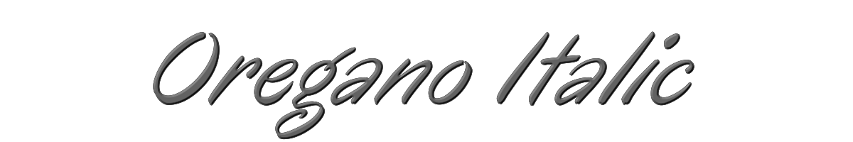 Oregano Italic 